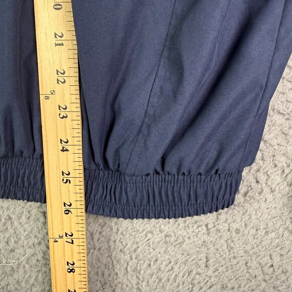 Polo Ralph Lauren Jacket Mens M Navy Bi Swing Windbreaker Zip Bomber Chin Strap - Picture 6 of 8